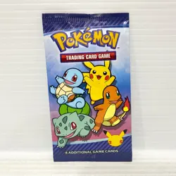 25th Anniversary McDonalds Sealed Pokemon Card Booster Pack - Image 1