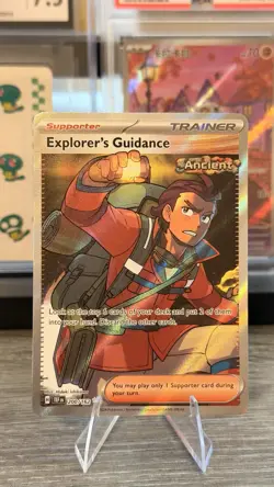 Explorer's Guidance Full Art 2024 Temporal Forces 200/162 Pokemon Card - Image 1
