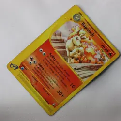 Rapidash 31/147 - Aquapolis vintage Rare 2001 WOTC HP Pokemon Card - HD Photos - Image 3