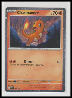 Pokemon SV: Scarlet & Violet Promo Cards #047 Charmander - Image 1