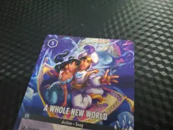 Disney Lorcana TCG A Whole New World Infinity Promo Card 10/C1 Aladdin Jasmine - Image 3