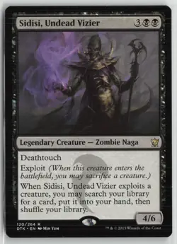 Sidisi, Undead Vizier Lightly Played 120 Dragons of Tarkir MTG - Image 1