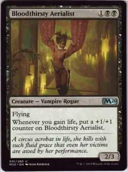 Bloodthirsty Aerialist – MTG Core Set 2020 91/280 Uncommon NM - Image 1