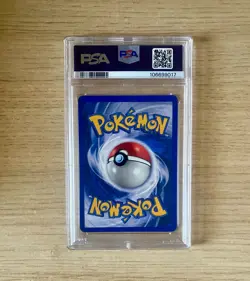 2000 Pokemon Base Set 2 Ninetales Holo Rare PSA 8 NM-Mint 13/130 - Image 2