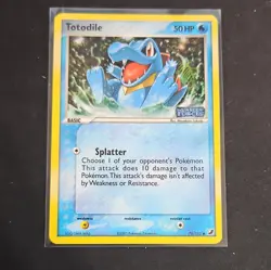 The Pokemon Company Totodile 78/115 Unseen Forces Reverse Holo Common 50 HP EN - Image 1