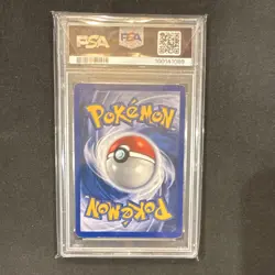 Pokemon TCG 1999 Base Set Shadowless Gyarados Holo 6/102 PSA 6 English - Image 2