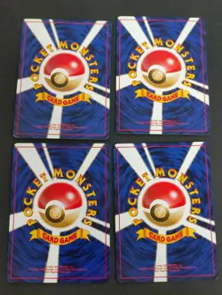 Old Back Team Rocket Japanese Pokemon Cards Lot Dark Vaporeon Jolteon fym7-95 - Image 5