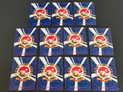 Pokemon Card Japanese Old Back Team Rocket Gang Set Lot of 11 Charmander eb278 - Image 5