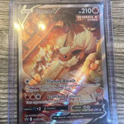 The Pokemon Company Flareon V SWSH179 Sword & Shield Promo Holo 210HP English - Image 1