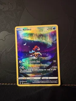 Pokemon TCG Keldeo GG07/GG70 SWSH: Crown Zenith: Galarian Gallery Ultra Rare LP - Image 1