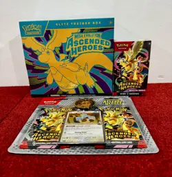 Pokemon Ascended Heroes Lot Of 3! 1 ETB, 1 booster bundle and a two Pack Blister - Image 2