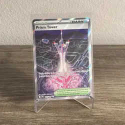 Pokemon TCG Prism Tower Ultra Rare Full Art Chaos Rising 111/086 NM - Image 1
