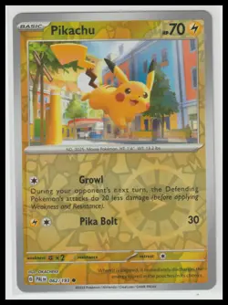SV02: Paldea Evolved #062/193 Pikachu Reverse Holo - Image 1