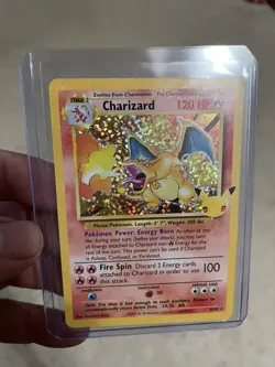 Pokemon Celebrations Base Set Charizard Holo - Image 1