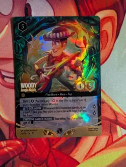 Woody Jungle Guide Foil Enchanted Promo - Set Champs - Disney Lorcana - Image 2