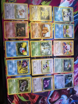Pokemon TCG Base Set and Fossil Lot! Bonus Walrein! Vintage Pokemon Cards NM-LP! - Image 1