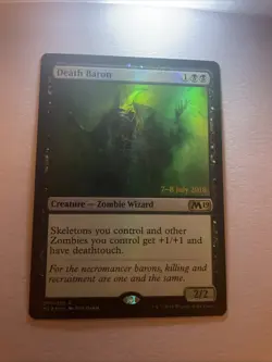 Death Baron Core Set 2019 Pre-Release Foil - Image 1