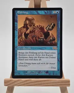 Einklang Urza´s Saga Magic Karte MTG Deutsch (Attunement) 61/350 - Image 1