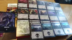 MTG Magic Gathering Lord Of The Rings Orcish Jumpstart Land Common Uncommon NM - Image 1
