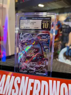 UMBREON VMAX CGC PRISTINE 10 2021 JPN POKEMON CLIMAX#101/184 SLAB - Image 1