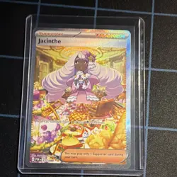 Pokemon TCG Jacinthe 122/088 Paradox Rift Secret Rare Foil Full Art English - Image 1