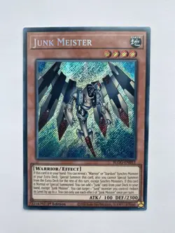Junk Meister - Secret Rare 1st Edition BLGG-EN033 - NM - YuGiOh - Image 1