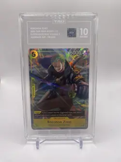 TAG 10 Roronoa Zoro 2025 One Piece Promos #113 Illustration Box Vol.3 - Image 1