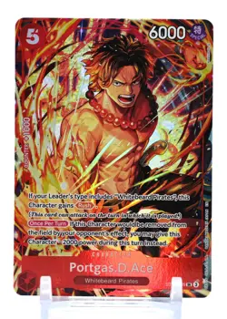 One Piece TCG - Portgas.D.Ace (Illustration Box Vol.5) Promo ST15-005 (SR) Eng - Image 1