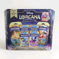 New Disney Lorcana Costco Inklands Bundle Box Pirate Mickey Mouse Foil Promo NEW - Image 1