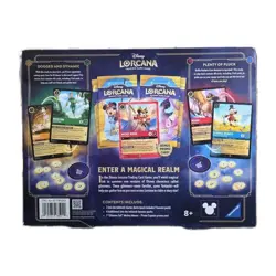 New Disney Lorcana Costco Inklands Bundle Box Pirate Mickey Mouse Foil Promo NEW - Image 2