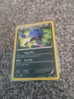 Pokemon TCG Zoroark Next Destinies 102/99 Holo Secret Rare Card - Image 1