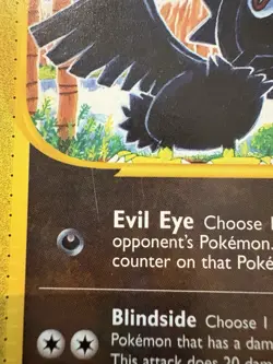 Pokemon TCG Murkrow Skyridge 79/144 Regular Card - Image 4