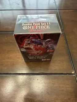 New Bandai One Piece Card Game OP-11 The Time of Battle Double Pack English - Image 5