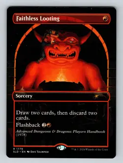 Faithless Looting Secret Lair Drop Series 1779 NM - Image 1