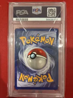1999 Pokemon Fossil #19 Dragonite 1st Edition PSA 9 Mint - Image 2