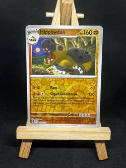 Hippowdon 106/182 Pokemon Destined Rivals Reverse Holo Read Description - Image 1
