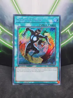 Yugioh Creature Swap SBC1-ENE17 Secret Rare 1st Edition NM - Image 1