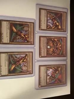 Konami Yu-Gi-Oh! TCG 1st Edition Exodia 5-Card Set English - Image 1
