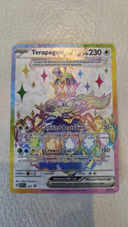 Terapagos ex 165 SV: Scarlet & Violet Black Star Promo Pokemon Card - Image 1