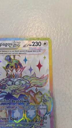 Terapagos ex 165 SV: Scarlet & Violet Black Star Promo Pokemon Card - Image 3