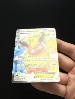 Pokemon TCG Flareon-EX Generations Holo Full Art Ultra Rare Card RC28/32 - Image 3