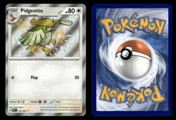 Pidgeotto 197/091 Shiny Rare Paldean Fates Pokemon Card - Image 1