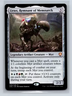 Commander: Phyrexia: All Will Be One #28 Urtet, Remnant of Memnarch - Image 1