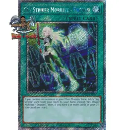 Yugioh! 1x Sky Striker Mobilize - Engage! RA03-EN269 Platinum Secret Rare NM - Image 1
