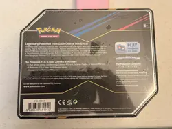 Pokemon TCG Crown Zenith Galarian Moltres Factory Sealed 5-Pack Tin - Image 2