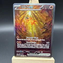 Chi-Yu ex 259/193 Special Illustration Rare SV02: Paldea Evolved Pokemon TCG NM - Image 1