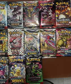 MYSTERY POKEMON 36 PACKS W/1:5 Boxes @LEAST 1 Guarantee PSA or TAG 10 Slab - Image 2