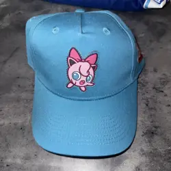 Anaheim 2025 Pokemon World Championships Curved Brim Hat Snapback Cap Jigglypuff - Image 1