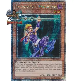 Yugioh! 1x Apprentice Magician RA03-EN124 Quarter Century Secret Rare 1st Ed NM - Image 1
