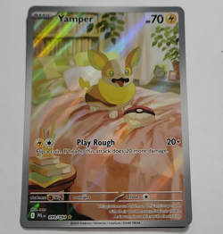 Pokemon TCG Yamper 099/094 Me02 Phantasmal Flames Holo IR EN Basic HP 70 - Image 1